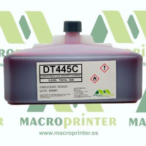 DT445C Tinta Alimentaria Roja de uso general para impresora inkjet Domino